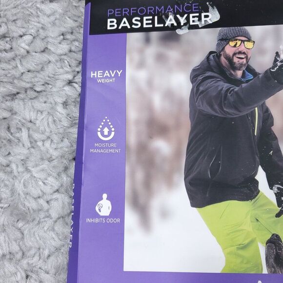 Cuddl Duds Men's Performance Baselayer Black Arcticore Thermal Pants Keyhole XXL - Picture 3 of 7